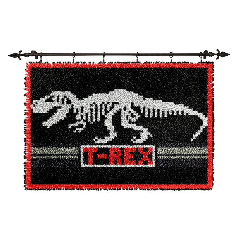 T-REX Tyrannosaurus - Rug Latch Hook Kits