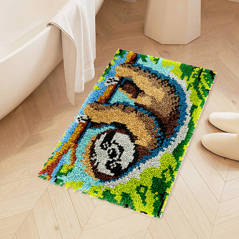 Smart Sloth Rug Latch Hook Kits for Beginners