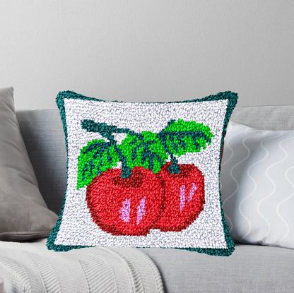Fruit Design Latch Hook Pillow Kit