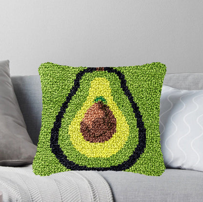 Fruit Design Latch Hook Pillow Kit