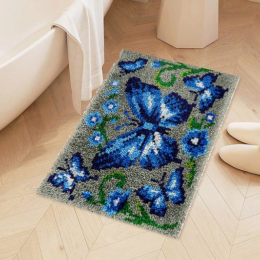 Magical Butterfly- Latch Hook Rug Kit
