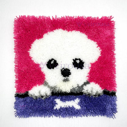 Kit d'oreiller à loquet pour chiot maltais