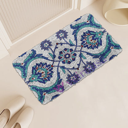 Bohemian Nordic Style Latch Hook Rug Kit