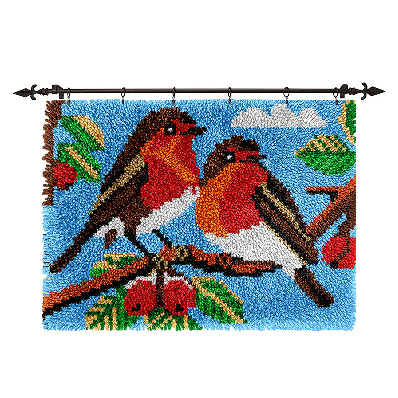 Two Mockingbirds - Rug Latch Hook Kits