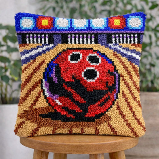 Veirousa Bowling Latch Hook Pillow Kit