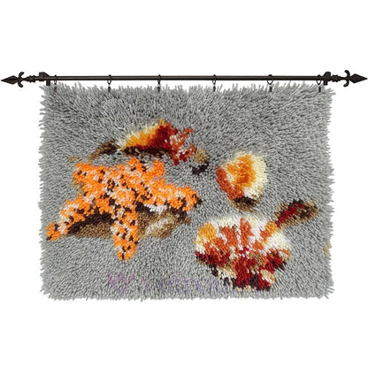 Veirousa Shells on the Beach Latch Hook Rug Kit