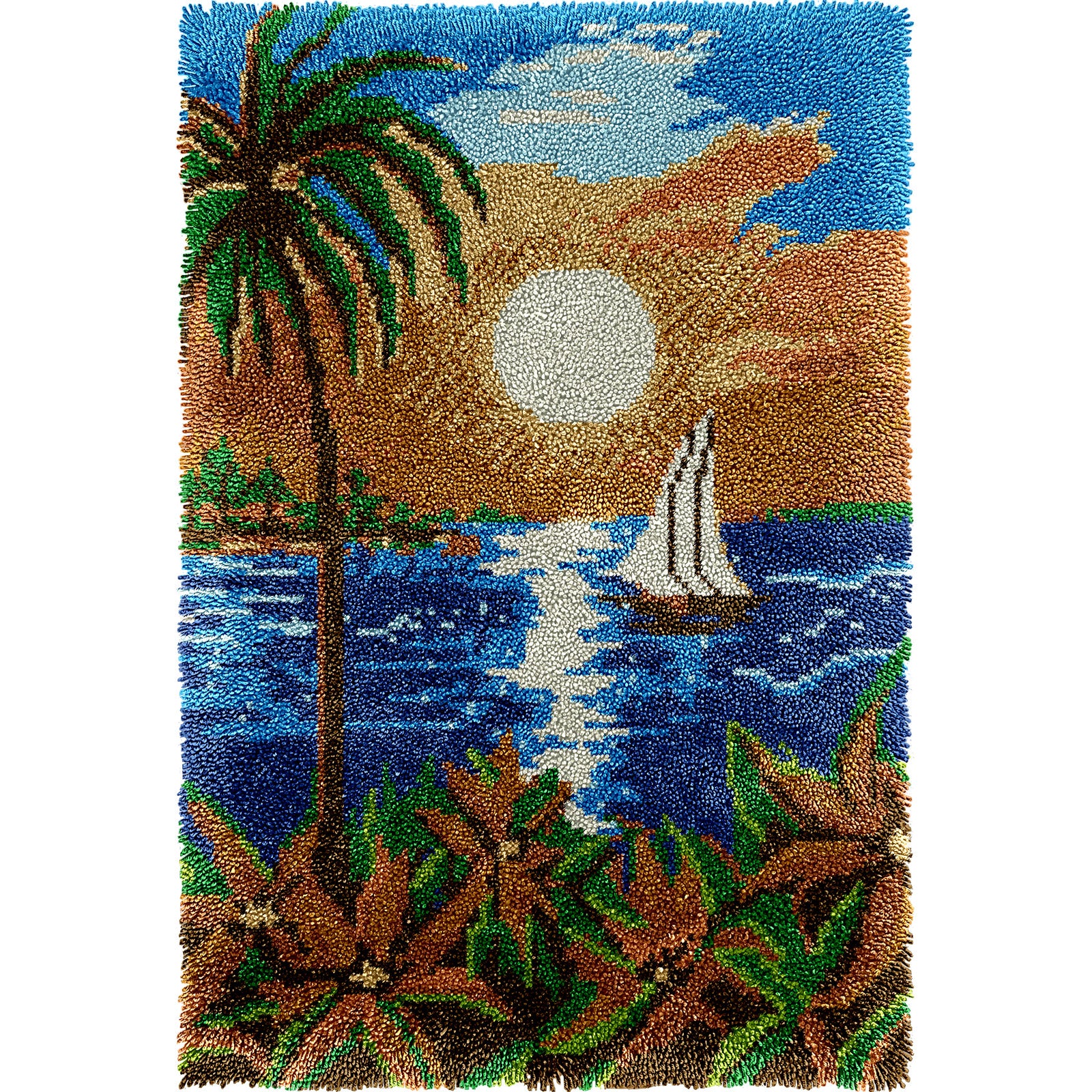 Large Size Latch Hook Rug Kits – Big DIY Rugs & Wall Art | Veirousa